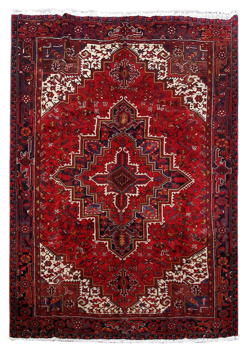 8x12 Authentic Hand Knotted Persian Heriz Rug - Iran - bestrugplace