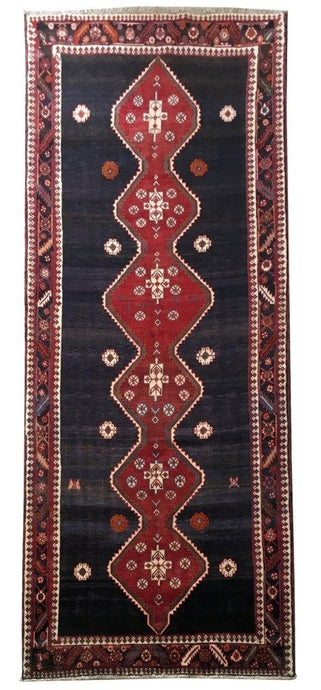 5x12 Authentic Hand-knotted Persian Hamadan Rug - Iran - bestrugplace