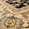 Load image into Gallery viewer, 10 x 14 Quality Handmade Black Vegetable Dyed Handmade Wool Rug 17308