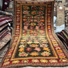 Load image into Gallery viewer, 4.6 x 9.2 Black Antique Kazak Rug 3281