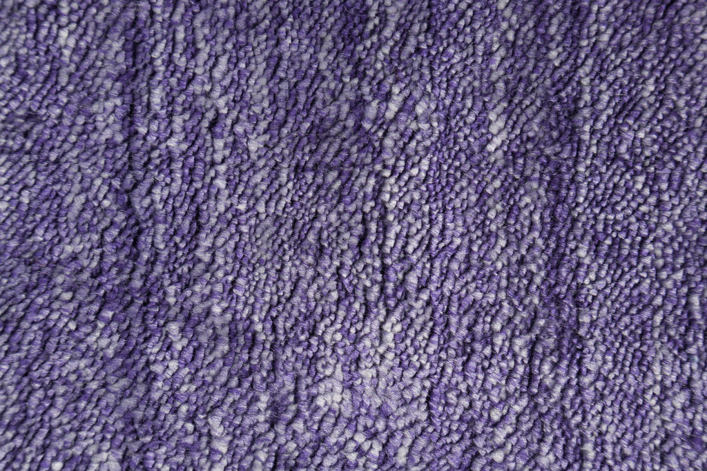 7.5 x 9.5 Lavendar Purple Modern area Wool Rug Handmade in India #F-5643