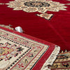 Load image into Gallery viewer, 10 x 14 Red White Ivory Rug 17526