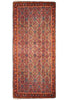 Load image into Gallery viewer, 4 x 9.6 Semi-Antique Red Persian Hamadan Runner Rug 10783