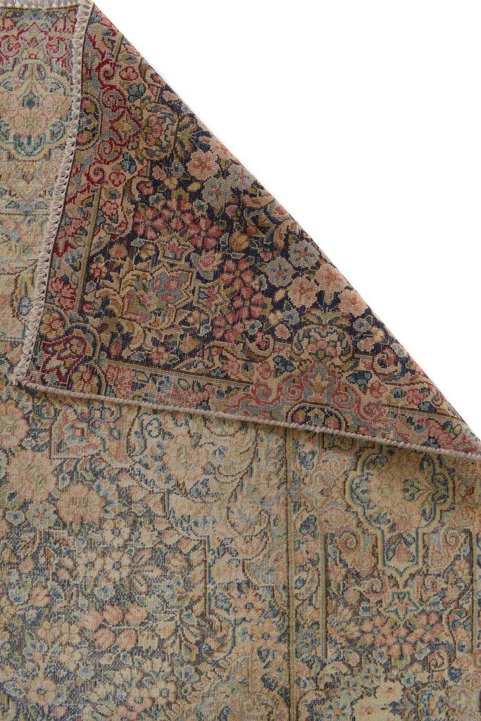 6.2 x 9.3 Vintage Kerman Area Rug EVENLY WORN M107