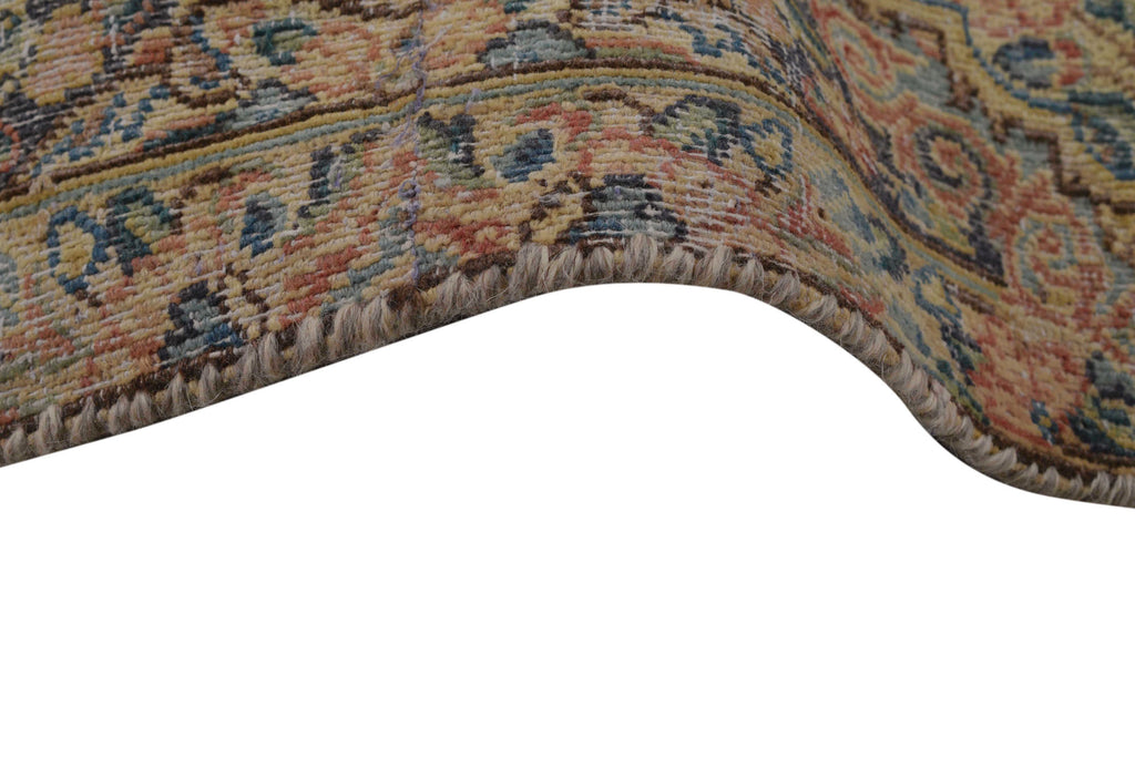 6.2 x 9.3 Vintage Kerman Area Rug EVENLY WORN M107