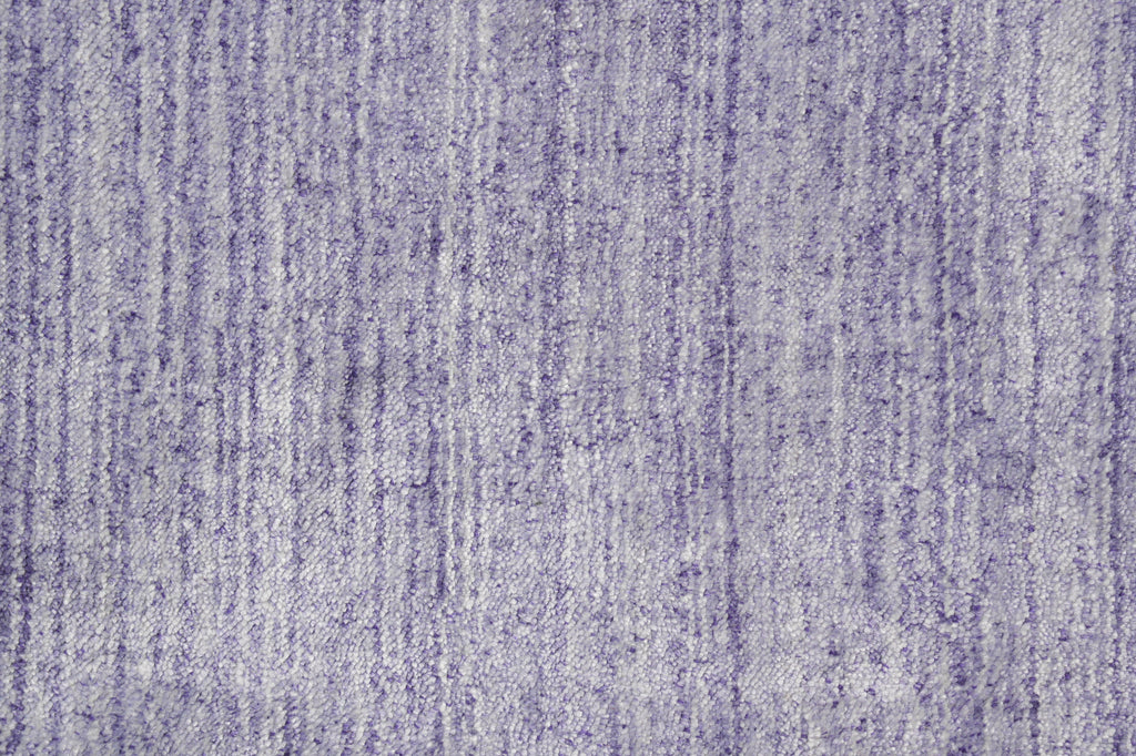 9 x 12 Lavander Purple Wool Bamboo Silk Pile Modern Rug #5486