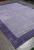 Load image into Gallery viewer, 9 x 12 Lavander Purple Wool Bamboo Silk Pile Modern Rug #5486
