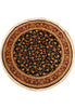 Load image into Gallery viewer, 8 x 8 BLACK Fine Quality Wool and Silk Hand Woven rug   #PIX-13883