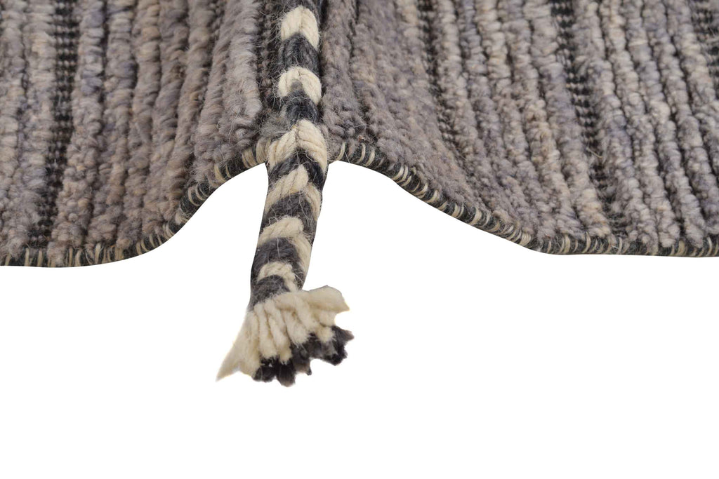 9.9 x 14.2 Handmade Contemporary Moroccan Wool Rug M15