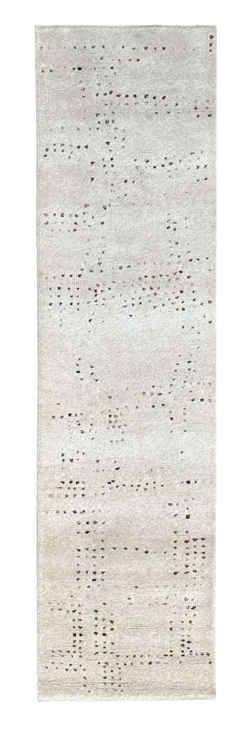 10' Feet Runner Contemporary Handmade Wool #R27