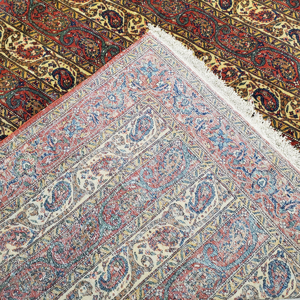 6.11 x 10.5 Maroon Antique High End Persian Rug 29223