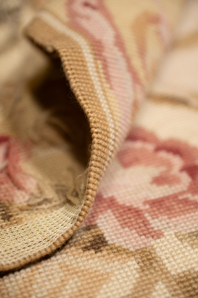 3x5 Needle Point Rug French Aubusson Flat Weave #F-4006