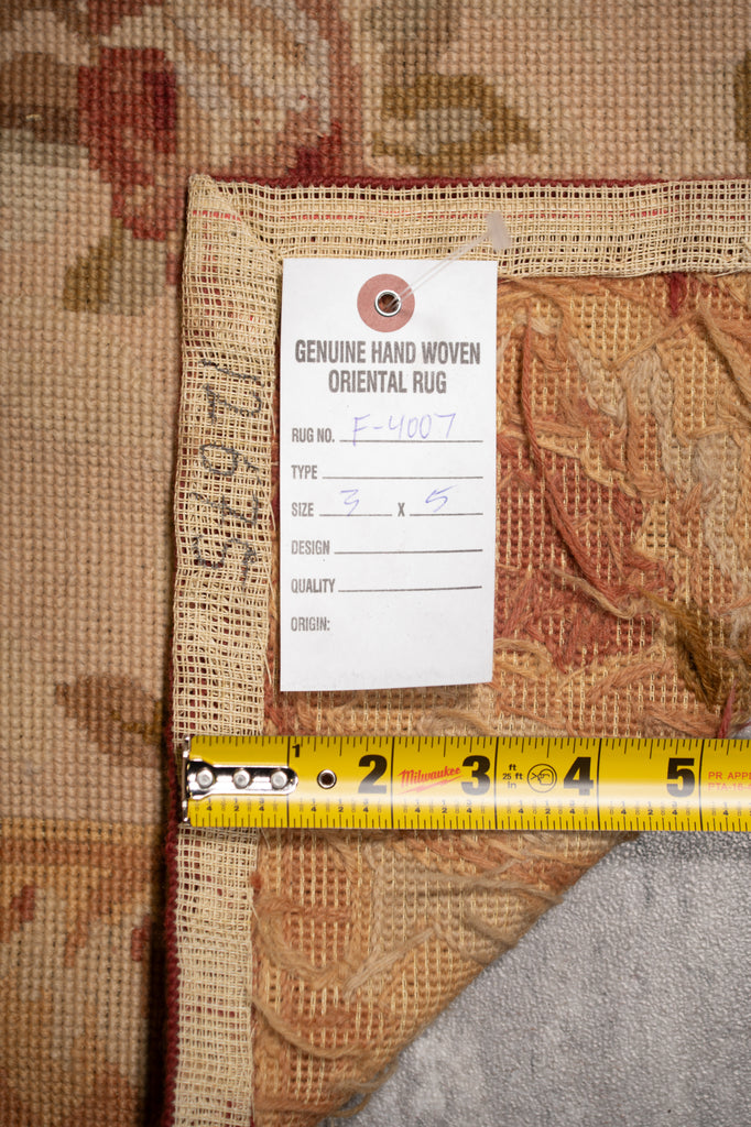 3.0 x 5.0 French Aubusson Needle Point Rug #F-4007