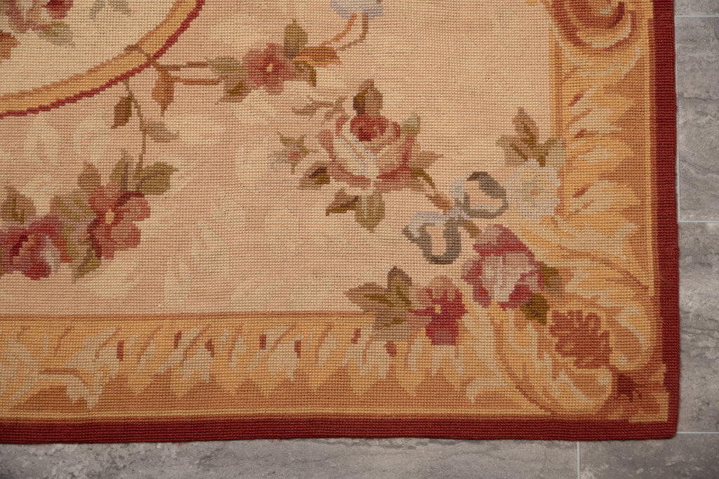 3.0 x 5.0 French Aubusson Needle Point Rug #F-4007