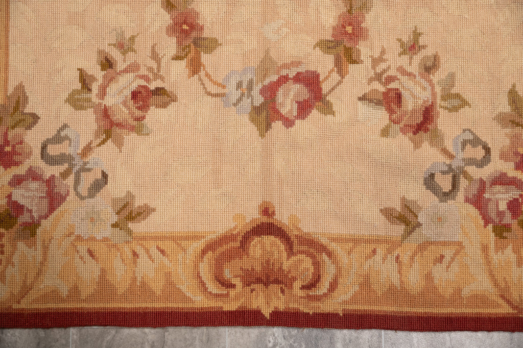 3.0 x 5.0 French Aubusson Needle Point Rug #F-4007