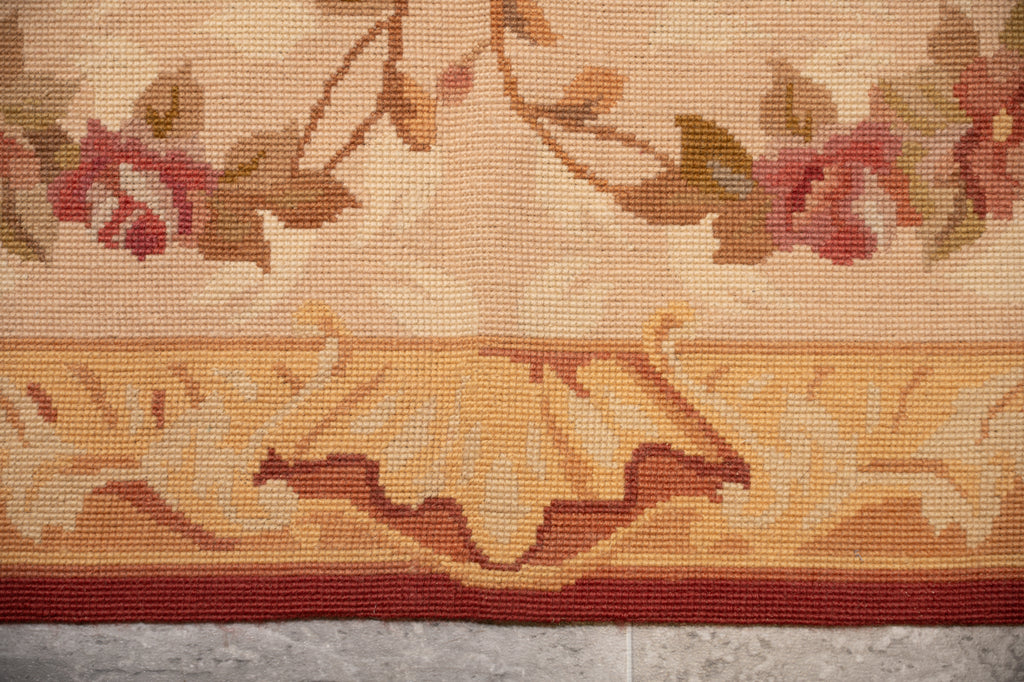 3.0 x 5.0 French Aubusson Needle Point Rug #F-4007