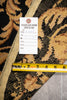 Load image into Gallery viewer, 5.0 x 5.0 Round Needle Point Rug BLACK GOLD VERSSACCI  #F-4009