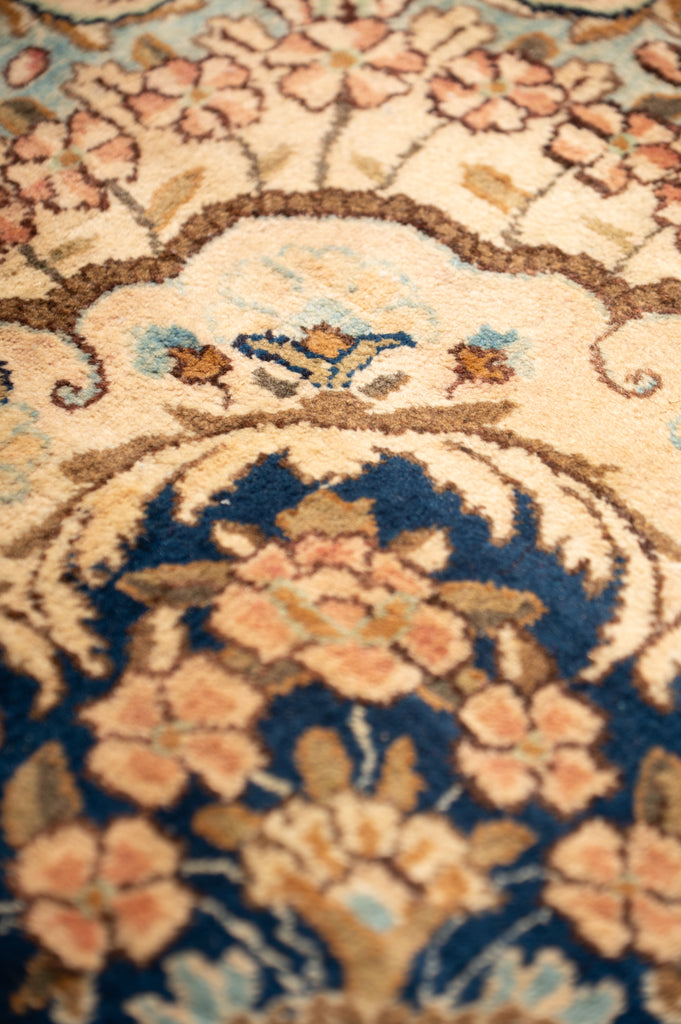 9.3 x 13.6 Semi-Antique Persian Kerman Estate Rug #F-4000