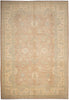 Load image into Gallery viewer, 9.7x14.0 ft Genuine Handmade Chobi Peshawar Rug – Earth Tone &amp; Neutral Pastel Colors | #PIX-26988