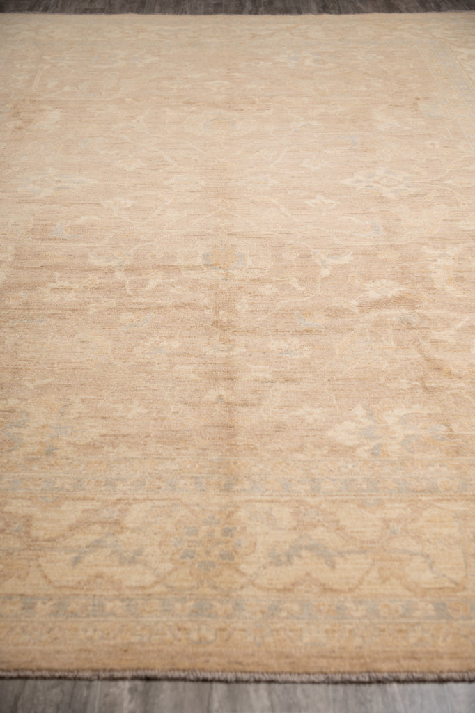 10.0 x 14.0 Handmade Chobi Rug Natural Warm Neutral Colors #PIX-26989