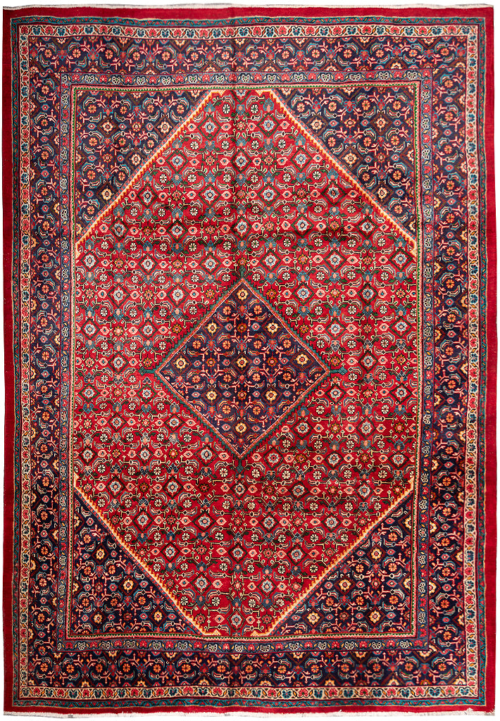 10.3 x 13.1 Persian Joshagan Mahal Rug #F-4001