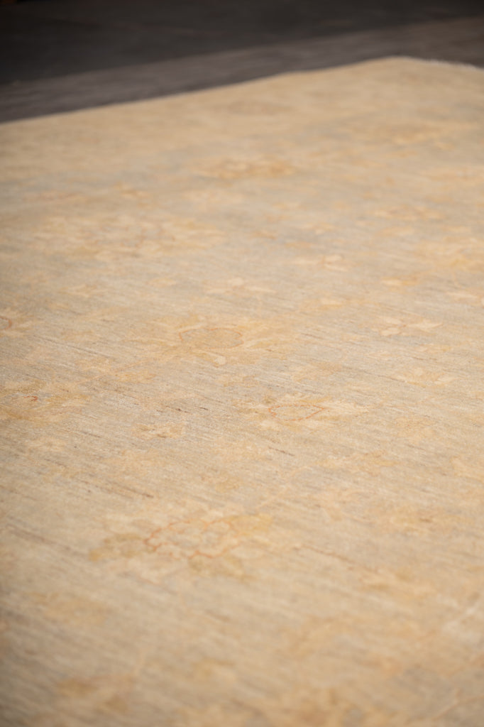 9.10 x 13.4 Sage Green Chobi Peshawar Rug #PIX-20335