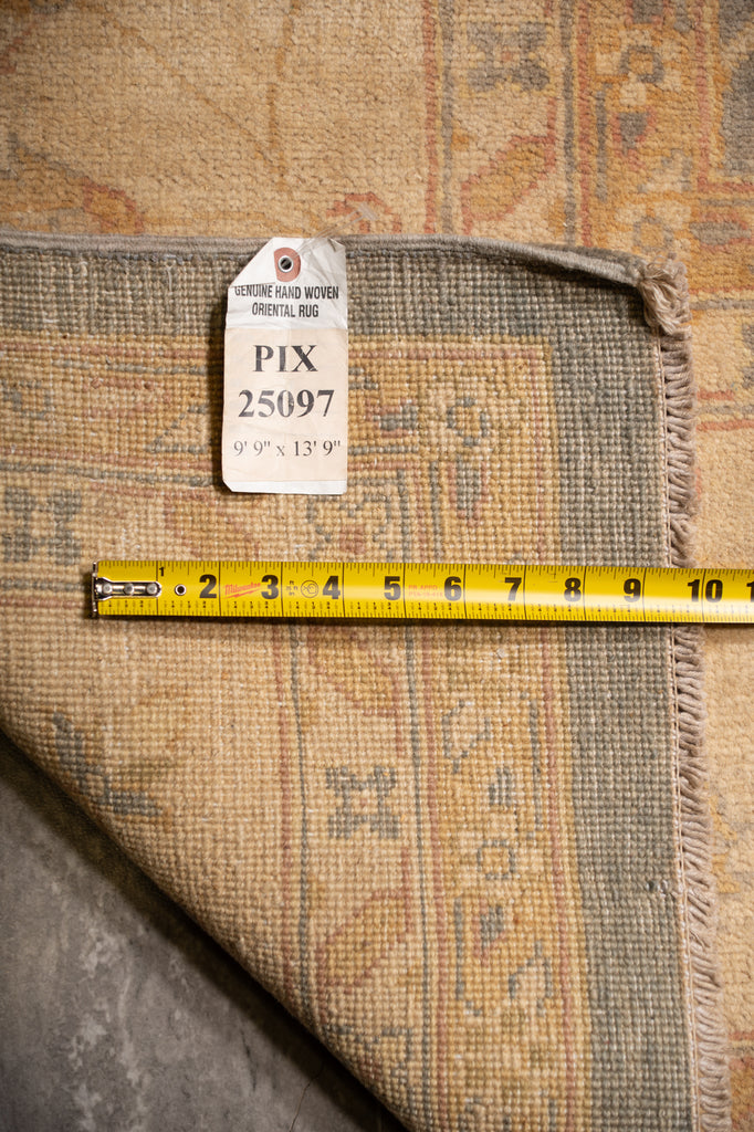 9.9 x 13.9 Natural Quality Chobi Peshawar Rug 25097