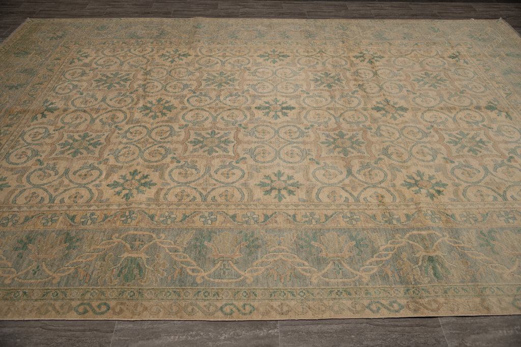 9.9 x 13.7 Quality Natural Ousahk Rug #PIX-25384