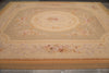 Load image into Gallery viewer, 12.0 x 15.0 Beautiful Aubusson Flat Weave Rug Neutral Earth Tone Sage Green #F-4011