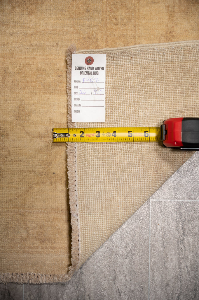 6.6 x 9.7 Chobi Peshawar Rug New Handmade FADED COLORS   #F-4012