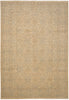 Load image into Gallery viewer, 6.8 x 10.0 Muted Beige &amp; Blue Chobi Ziegler Rug – Hand-Knotted Wool Traditional Floral Design #B-77554