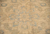 Load image into Gallery viewer, 6.8 x 10.0 Muted Beige &amp; Blue Chobi Ziegler Rug – Hand-Knotted Wool Traditional Floral Design #B-77554