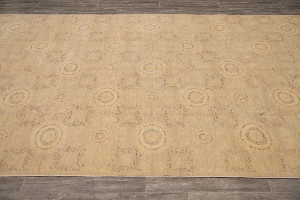 7 x 10 New Ziglar Chobi Peshawar Rug Pastels Colors  #B-77526