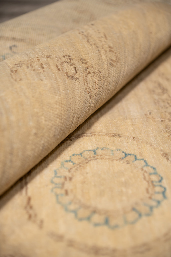 7 x 10 New Ziglar Chobi Peshawar Rug Pastels Colors  #B-77526