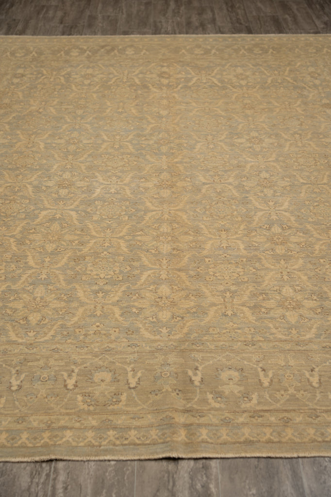 8 x 10 New Ziglar Chobi Peshawar Rug Warm Pastels Neutral Colors #B-77575