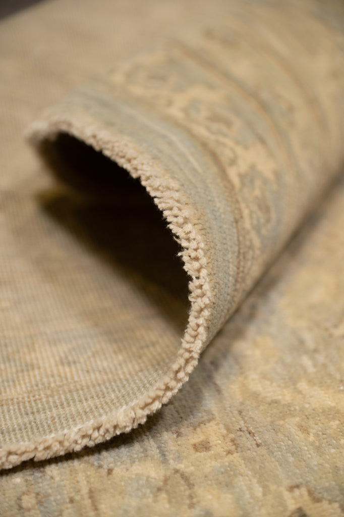 8 x 10 New Ziglar Chobi Peshawar Rug Warm Pastels Neutral Colors #B-77575