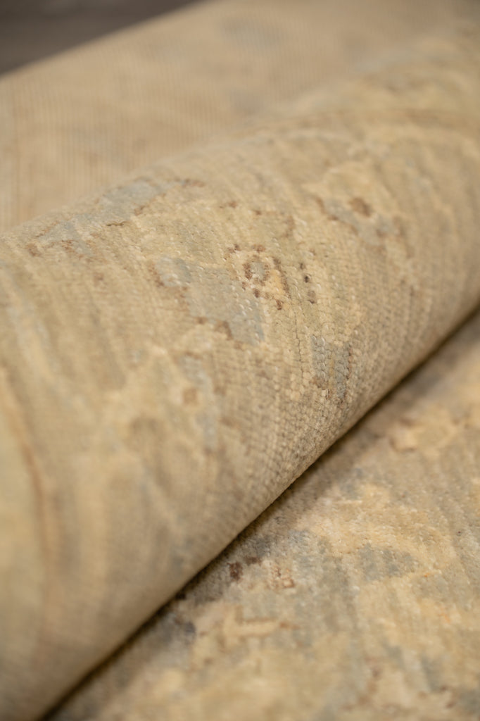 8 x 10 New Ziglar Chobi Peshawar Rug Warm Pastels Neutral Colors #B-77575