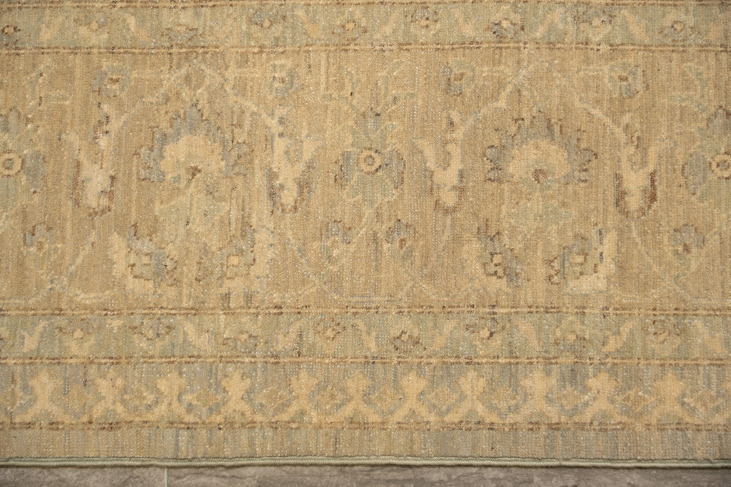 8 x 10 New Ziglar Chobi Peshawar Rug Warm Pastels Neutral Colors #B-77575