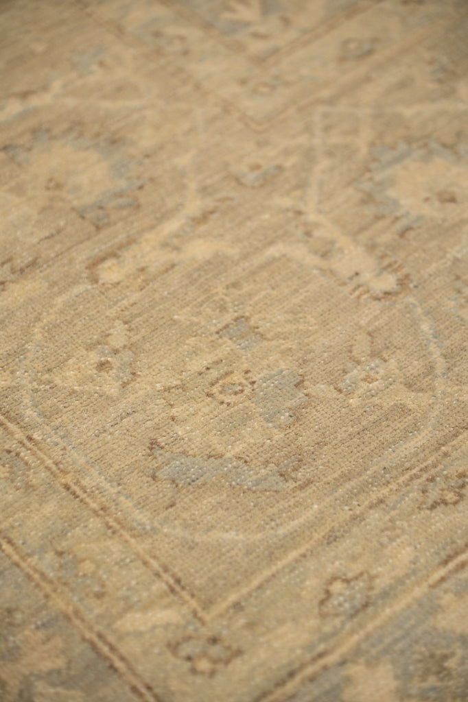 8 x 10 New Ziglar Chobi Peshawar Rug Warm Pastels Neutral Colors #B-77575