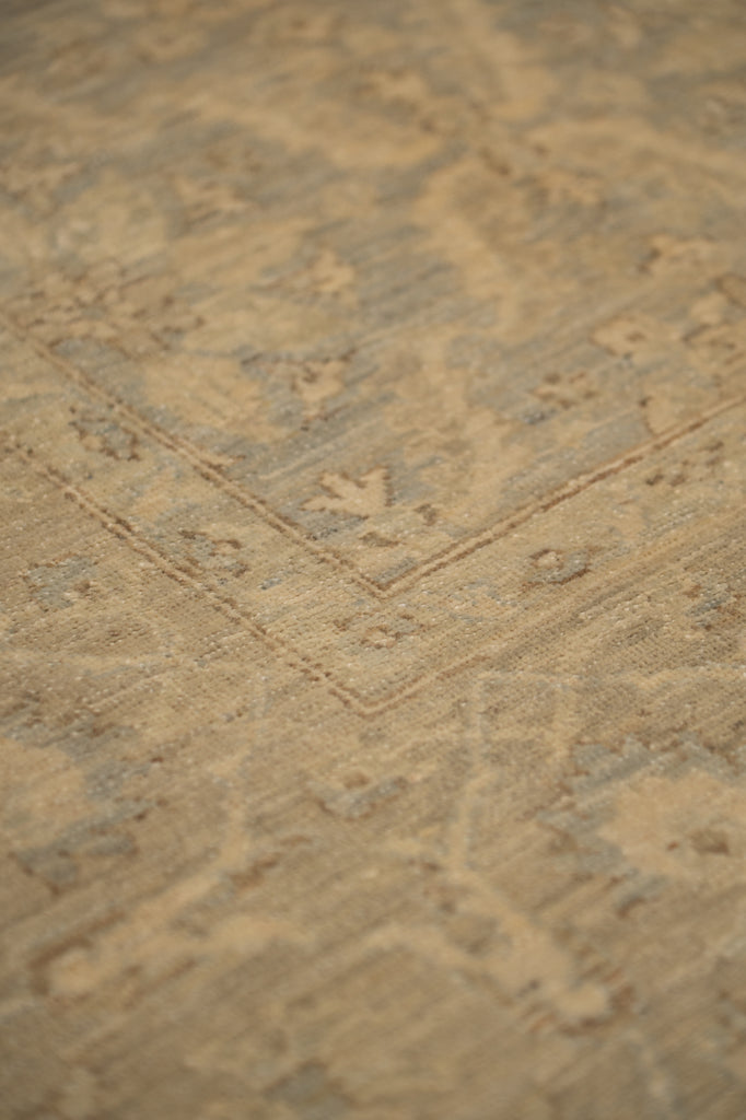 8 x 10 New Ziglar Chobi Peshawar Rug Warm Pastels Neutral Colors #B-77575