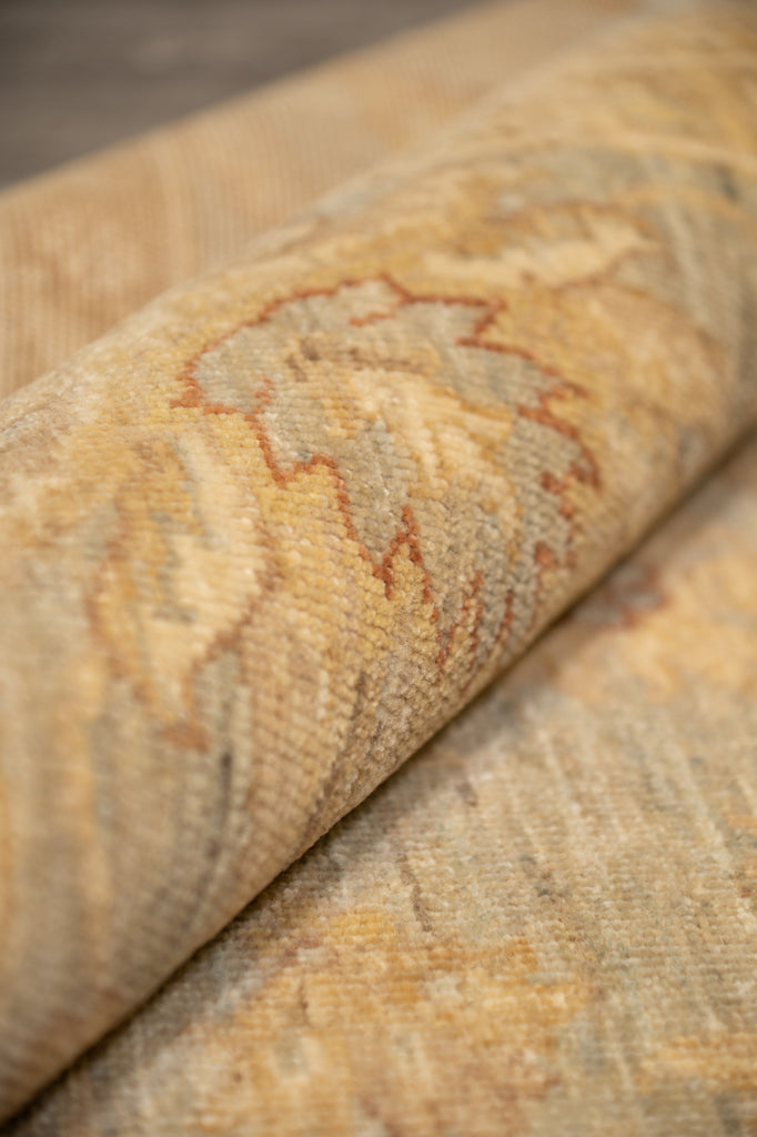 8 x 10 Light Sage Green Ziglar Chobi Peshawar Rugs #B-77474