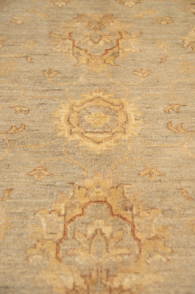 8 x 10 Light Sage Green Ziglar Chobi Peshawar Rugs #B-77474