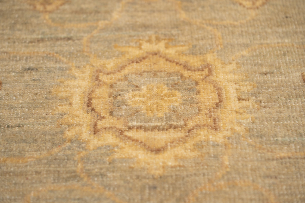 8 x 10 Light Sage Green Ziglar Chobi Peshawar Rugs #B-77474