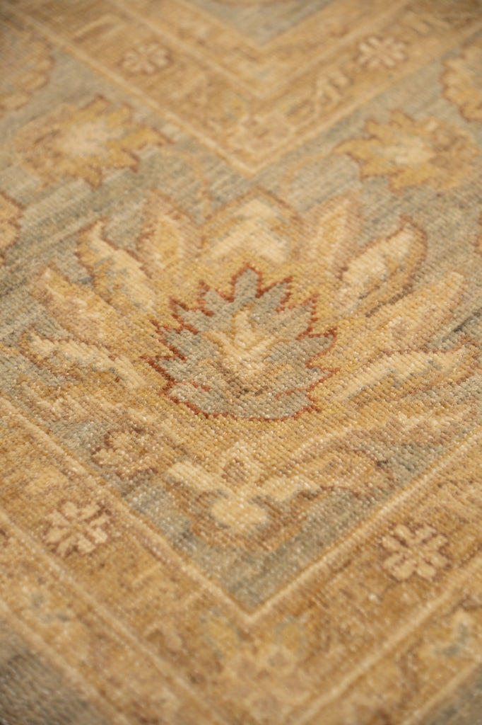 8 x 10 Light Sage Green Ziglar Chobi Peshawar Rugs #B-77474