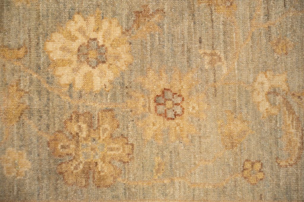 8 x 10 Light Sage Green Ziglar Chobi Peshawar Rugs #B-77474