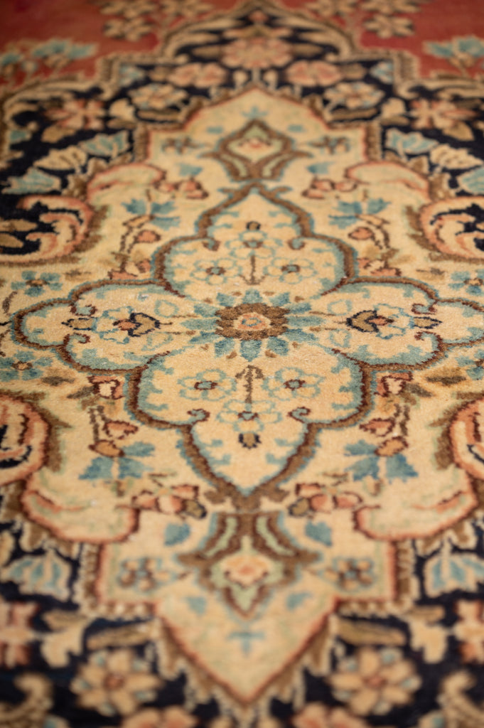 9.3 x 13.6 Semi-Antique Persian Kerman Estate Rug #F-4000