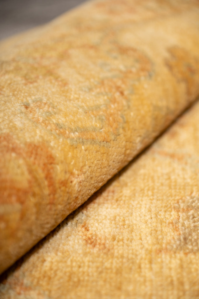 8.2 x 9.9 New Handmade Chobi Ziglar Rug Gold Honey #PIX-26289