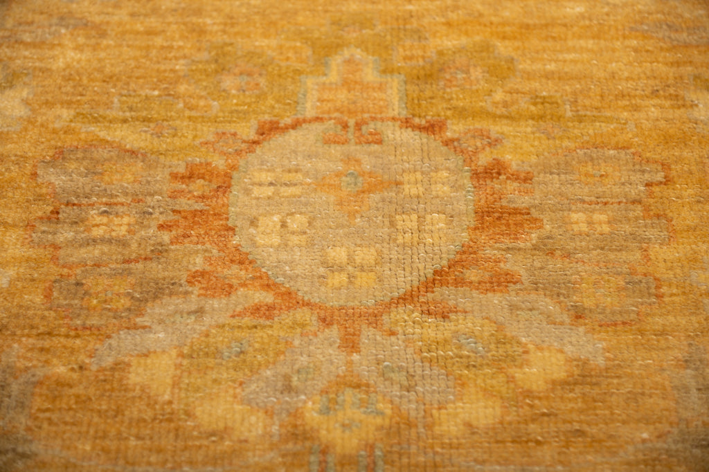 8.2 x 9.9 New Handmade Chobi Ziglar Rug Gold Honey #PIX-26289