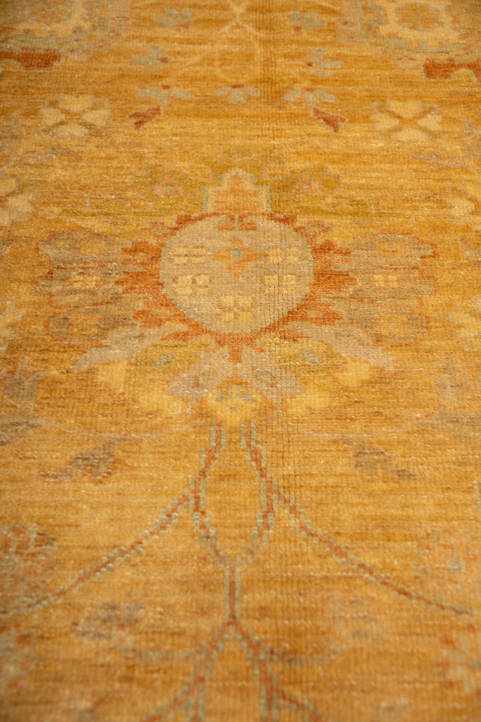 8.2 x 9.9 New Handmade Chobi Ziglar Rug Gold Honey #PIX-26289