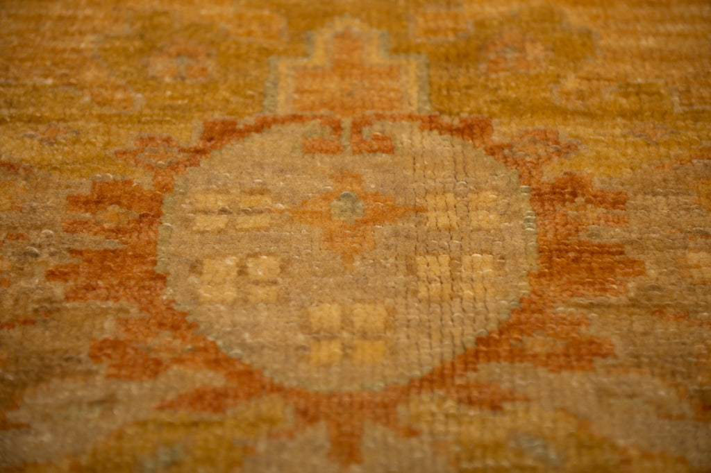 8.2 x 9.9 New Handmade Chobi Ziglar Rug Gold Honey #PIX-26289